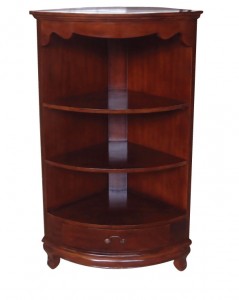 ספריה פינתית בסגנון פרובנס