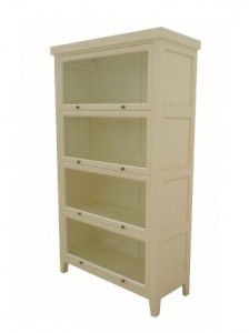 שידה משולבת מגירות דלת זכוכית