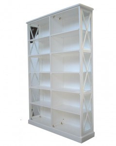 ספריה מודולרית בעיצוב מודרני