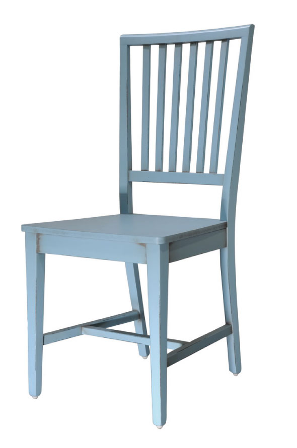  כסא אוכל קלאסי בצבע כחול בהיר