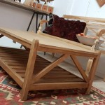 שולחן עץ לסלון