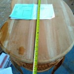 ייצור שולחן עץ מלא בהזמנה אישית