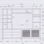 ספריה משולבת מעץ מלא