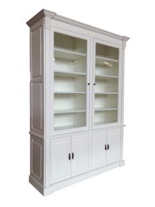 ויטרינה 2 דלתות זכוכית