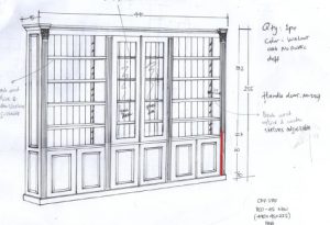 ספרית מדפים וארונות