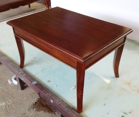 שולחן סלון קלאסי מעץ מלא