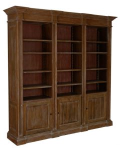 ספריית עץ מלא