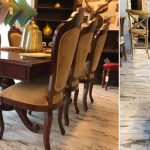 כסאות מרופדים לפינת אוכל