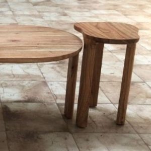 סט שולחנות צד לסלון