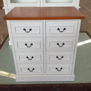 שידות לבנות עץ מלא